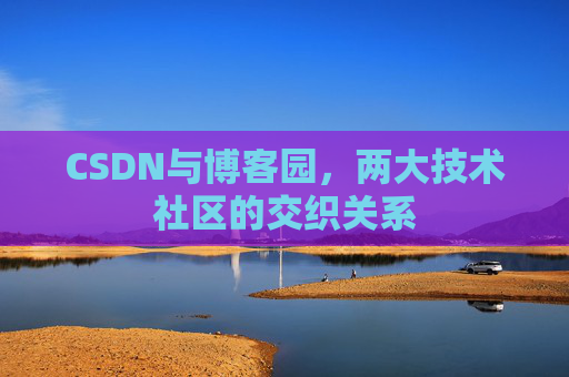 CSDN与博客园，两大技术社区的交织关系